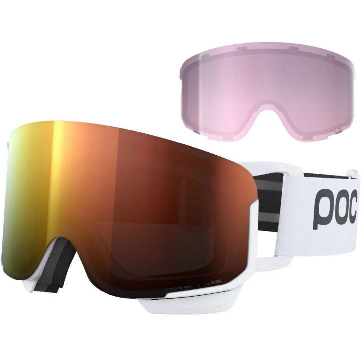 Priser på POC Nexal Mid, skibriller, hydrogen white