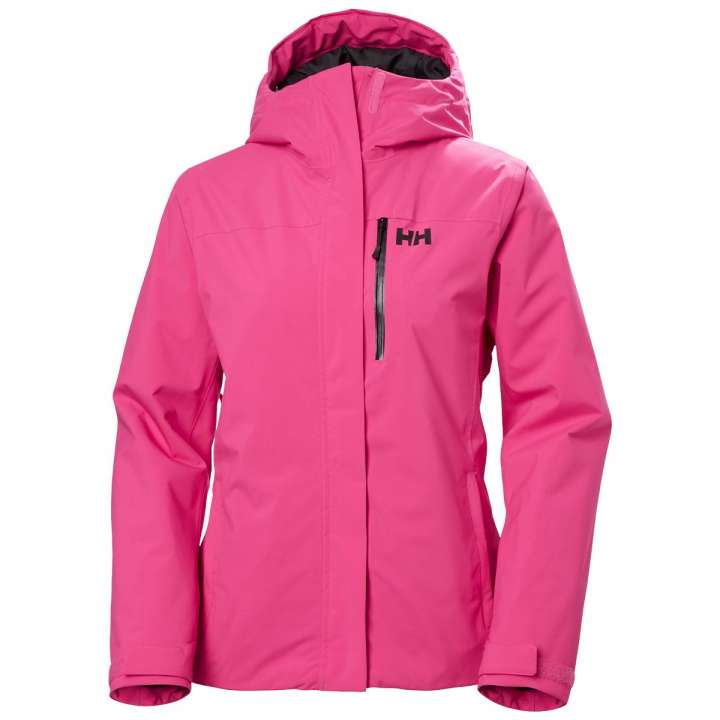 Priser på Helly Hansen Snowplay Skijakke Dame, dragon fruit