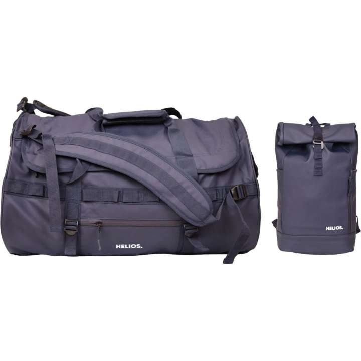 Priser på Helios Adventure Duffel Bag, 60L + Helios Urban, rygsæk, 26L, Navy